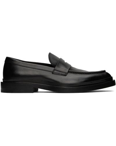 Officine Creative Black Concrete 009 Loafers