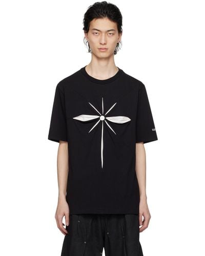 Kusikohc Origami Tシャツ - ブラック