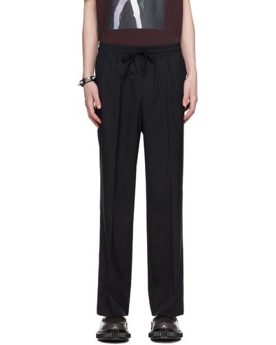 Undercover Drawstring Trousers - Black