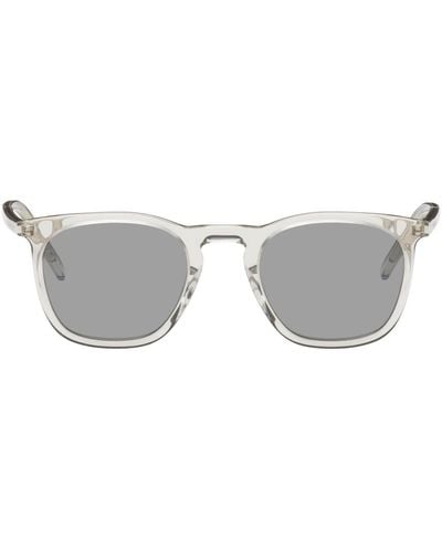 Saint Laurent Beige Sl 623 Sunglasses - Black