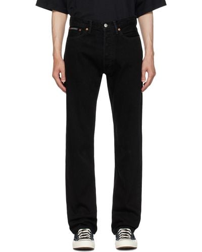 Calvin Klein Black Straight Fit Jeans