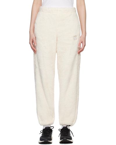 adidas Originals Pantalon de détente essentials+ blanc cassé