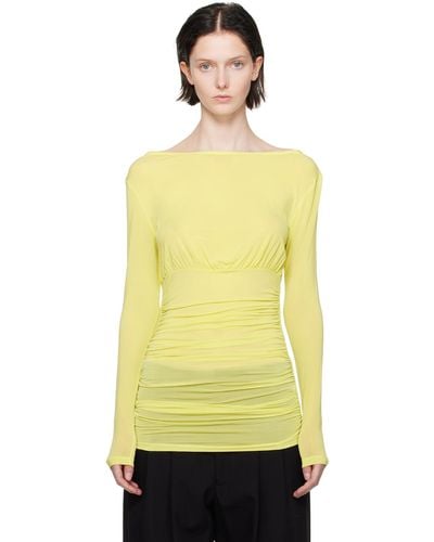 Paloma Wool Lil Long Sleeve T-shirt - Yellow
