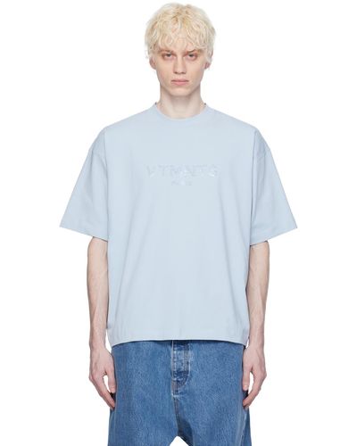 VTMNTS Crystal T-shirt - Blue