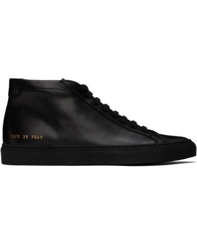 Common Projects Baskets mi-montantes achilles noires