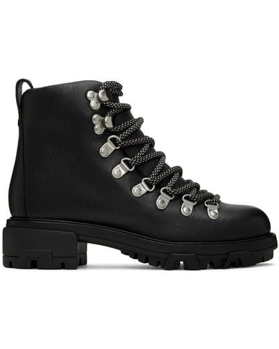 Rag & Bone Shiloh Hiker Ankle Boots - Black
