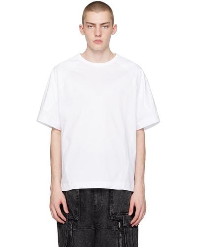 Juun.J Raglan T-shirt - White