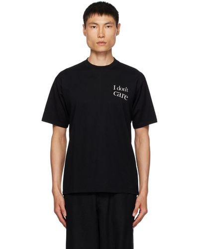 Undercover フロックロゴ Tシャツ - ブラック