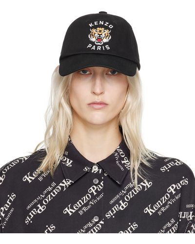 KENZO Paris Tiger Cap - Black