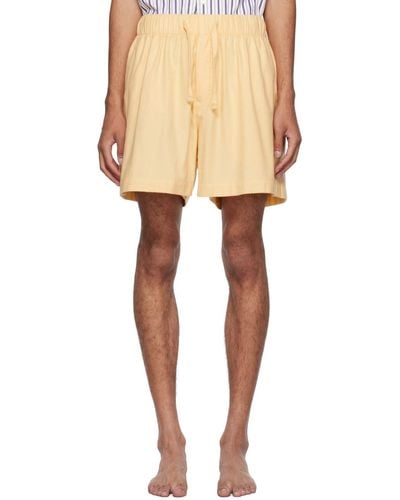 Tekla Four-pocket Pyjama Shorts - Multicolour