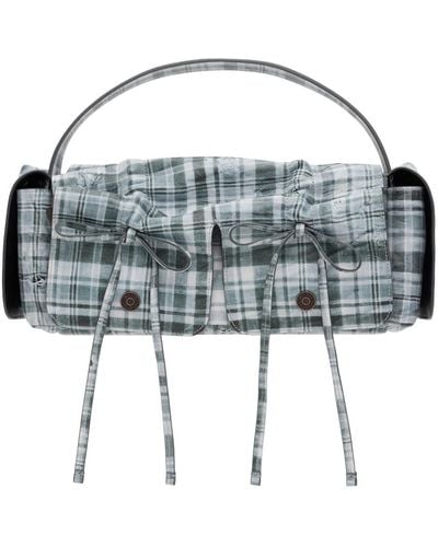 Acne Studios Multipocket Tea Towel Bag - Blue