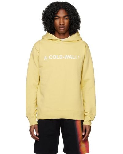 A_COLD_WALL* * Yellow Essential Hoodie - Multicolour