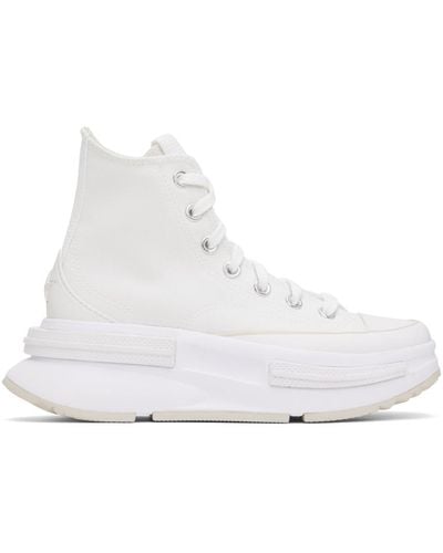 Converse White Run Star Legacy Cx High Top Sneakers - Black
