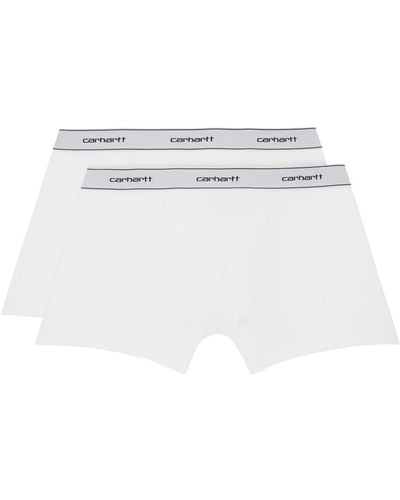 Carhartt Two-pack White Boxers - Black