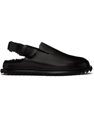 Officine Creative Black Introspectus Loafers