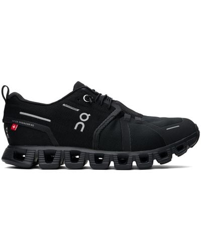 On Shoes Cloud 5 Waterproof Trainers - Black