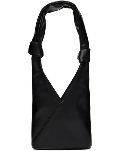 MM6 by Maison Martin Margiela Triangle Shoulder Bag - Black