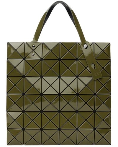 Issey Miyake Khaki Lucent Tote - Green