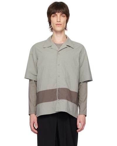 Craig Green Craig Barrel Shirt - Grey