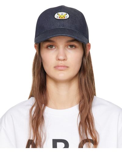 A.P.C. Casquette charlie bleue - pokémon