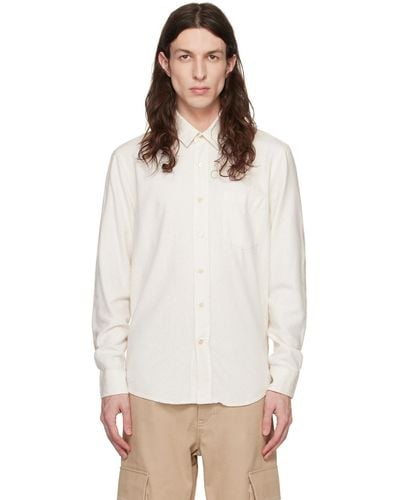 Our Legacy Off-white Classic Shirt - Multicolour