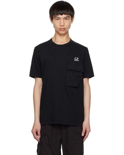 C.P. Company ポケットtシャツ - ブラック