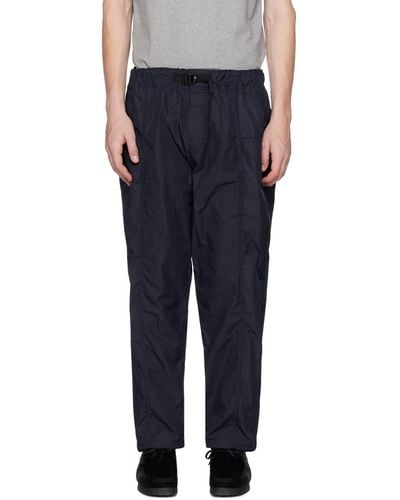 South2 West8 Belted Track Trousers - Black