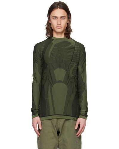Roa Seamless Long Sleeve T-Shirt - Green