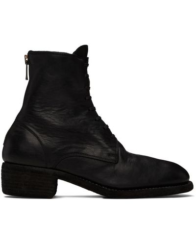 Guidi 795bz ブーツ - ブラック