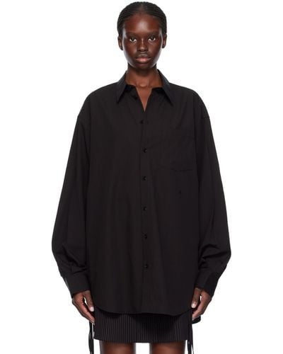 Helmut Lang Oversized Shirt - Black