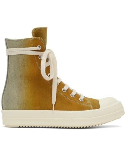 Rick Owens Sneaks Trainers - Yellow