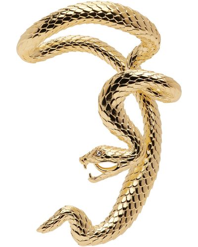 Balmain Snake Single Ear Cuff - Metallic