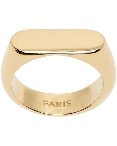 Faris Blanco Ring - Metallic