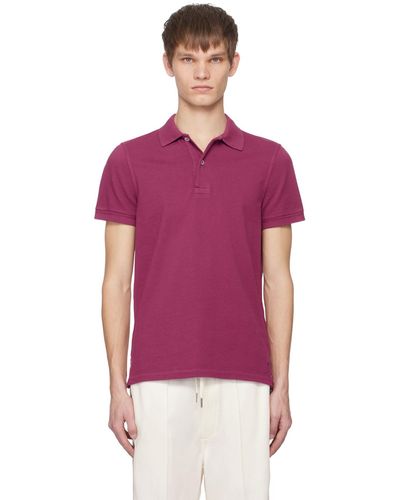 Tom Ford Tennis Polo - Pink