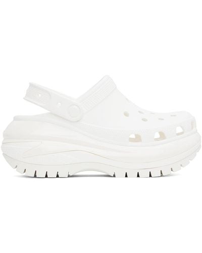 Crocs™ Mega Crush Sandals - White