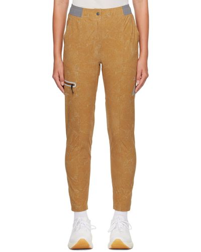 and wander Brown Adidas Terrex Edition Pants - Multicolour