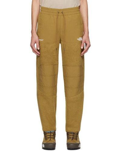 Undercover Brown The North Face Edition Sweatpants - Yellow