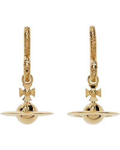 Vivienne Westwood Anglo Orb Earrings - Metallic