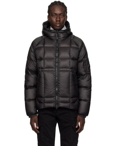 C.P. Company C.p. Company Black Hooded Down Jacket