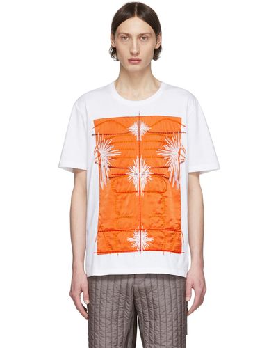 Craig Green Craig Ssense Exclusive Embroide Body T-shirt - Orange
