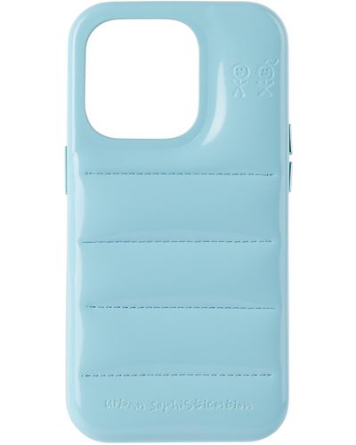 Urban Sophistication 'The Puffer' Iphone 14 Pro Case - Blue