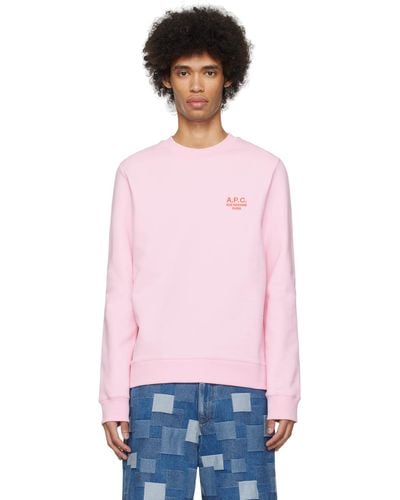 A.P.C. . Pink Rider Sweatshirt