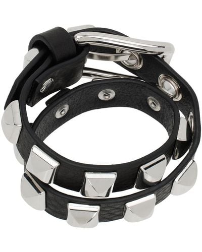 VAQUERA Studded Bracelet - Black
