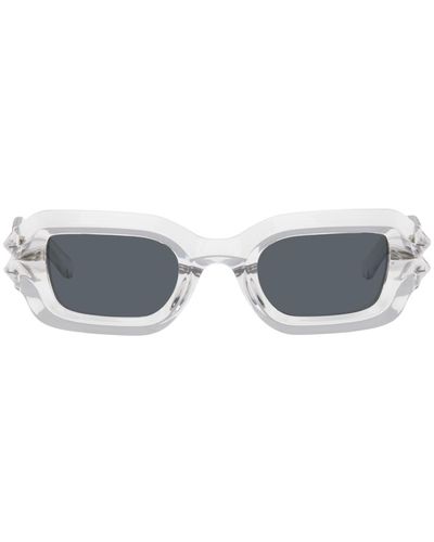 A Better Feeling Transparent Bolu Sunglasses - Black