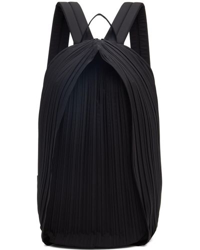 Pleats Please Issey Miyake Polyester Backpack - Black