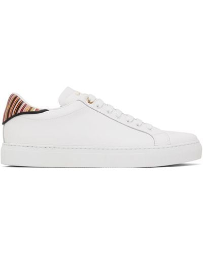 Paul Smith White Beck Trainers - Black