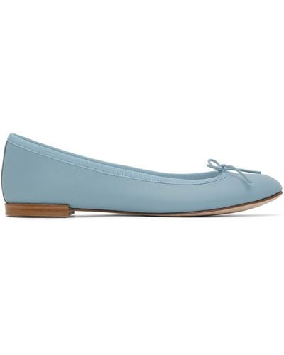 Repetto Blue Cendrillon Ballerina Flats - Black