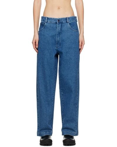 Cordera Straight Jeans - Blue