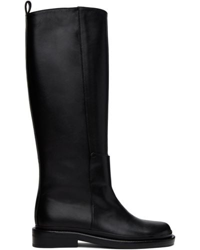 Low Classic Pull-loop Boots - Black