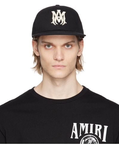 Amiri Amir Logo-embroidered Mesh Cap Hat - Black